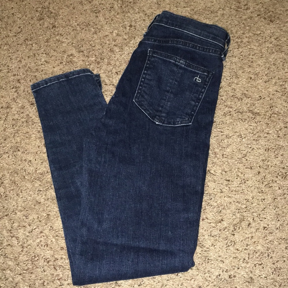 rag & bone Denim 10 in Capri w/ slit